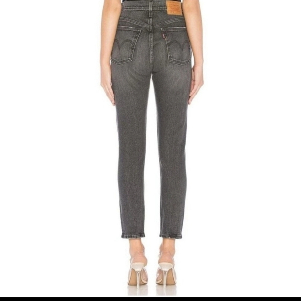 Levi's 501 S Skinny Gray Wash Buttonfly Jeans Women's Size Waist 25 - Picture 2 of 15